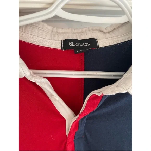 Colorblock Long Sleeve Rugby Shirt - Picture 2 of 3